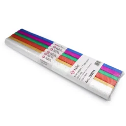 Kreppapir metallic mix