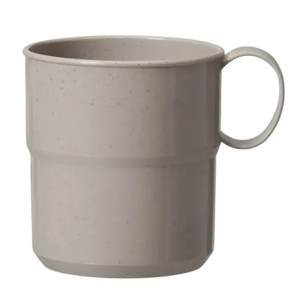 Krus med hank bioplast