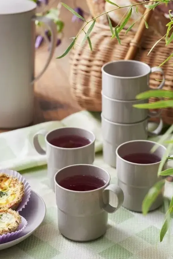 Krus med hank bioplast