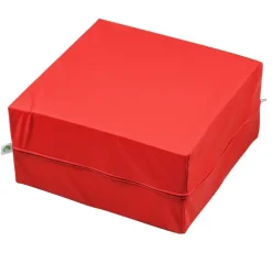 Kulør byggekloss firkant bomull gul