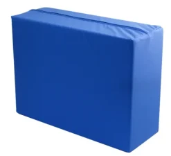 Kulør byggekloss rektangel bomull gul