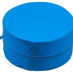 Kulør byggekloss rund bomull gul