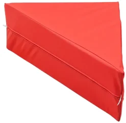 Kulør byggekloss triangel bomull gul