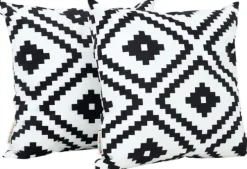 Kvadrat pute diamant