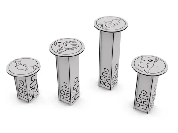 Ledon Castle Stepping stones