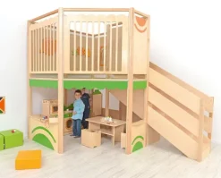 Lekekrok med 2 etasjer