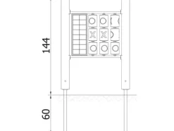 Lekepanel bondesjakk
