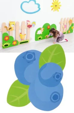 Lekeveggdekorasjon blåbær