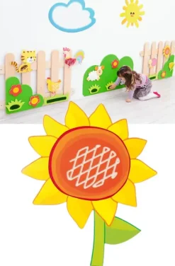 Lekeveggdekorasjon solsikke