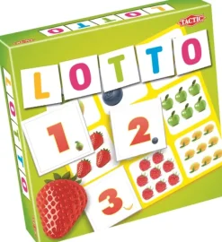 Lotto tall og frukt
