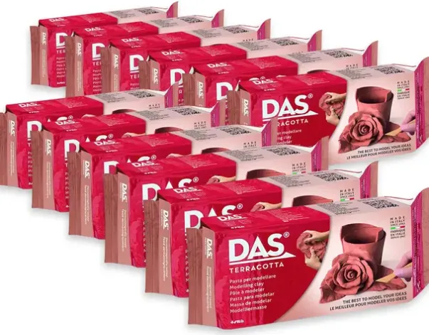 Lufttørkende leire terrakotta storpakke