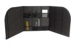 Lyddempende bordskjerm