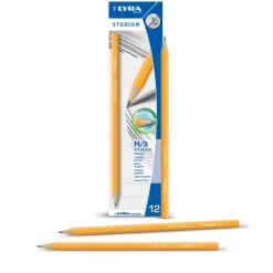 Lyra studium skoleblyanter storpakk