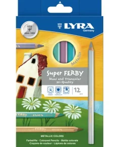 Lyra Super Ferby fargeblyanter metallic
