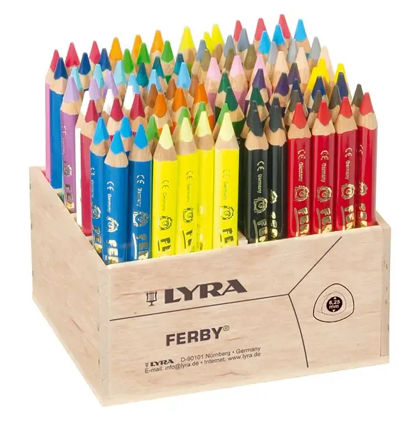 Lyra Super Ferby korte fargeblyanter