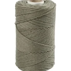 Macramè-snor mosegrønn