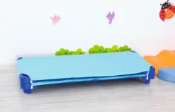 Madrasstrekk lys blå