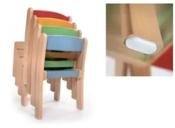 Marius stablebar stol gul