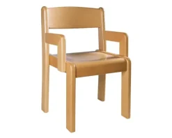 Marius stol med armlener bøk