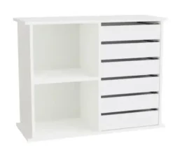 Materialskap med skuffer Bjørk/Bjørk