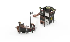 Merkurius stort skip i to deler