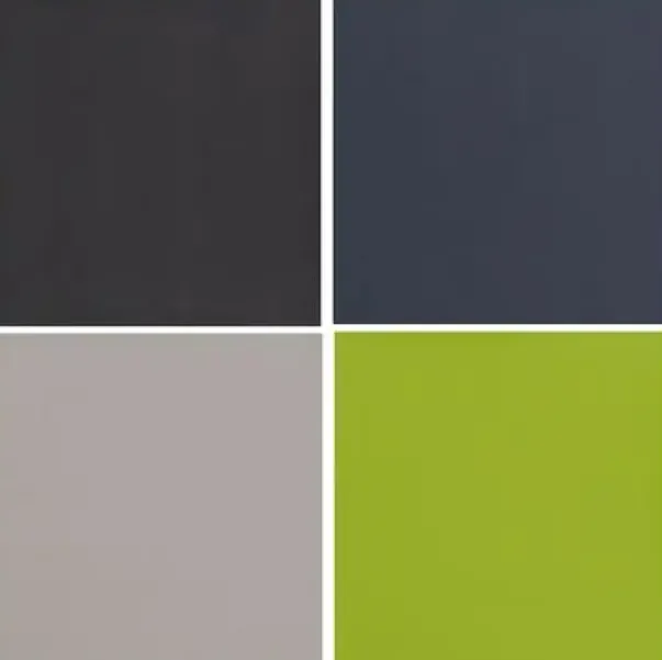 Micro polstret pedagogstol med rygg sort