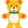 Midi perlebrett bamse