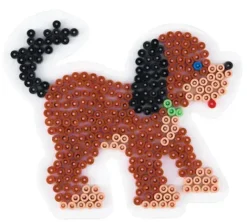 Midi perlebrett hund