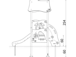 Milo lekehus med sklie