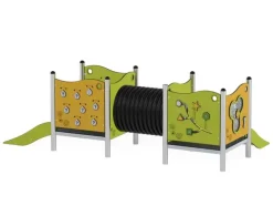 Milo lekeplattform med tunnel