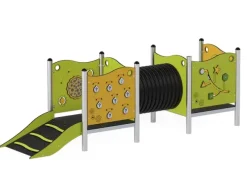 Milo lekeplattform med tunnel