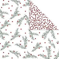 Mønstret papir julepakke