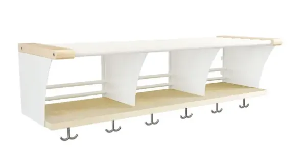 Mona Plus garderobehylle 2 rom