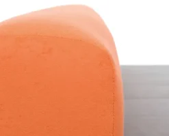 Mood sofa grå/oransje