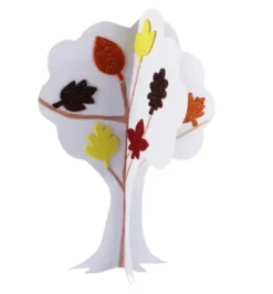 Mosegummi høstblader