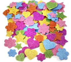 Mosegummifigurer glitter