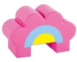 Myk lekeplass regnbueblomst