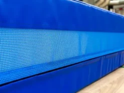 Nedsprangsmatte tjukkas