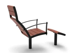 NIFO Easy Solstol med fotskammel