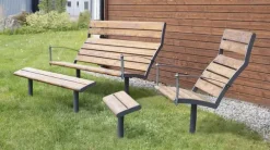 NIFO Easy Solstol med fotskammel