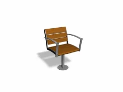 NIFO stol med rygg og armlener