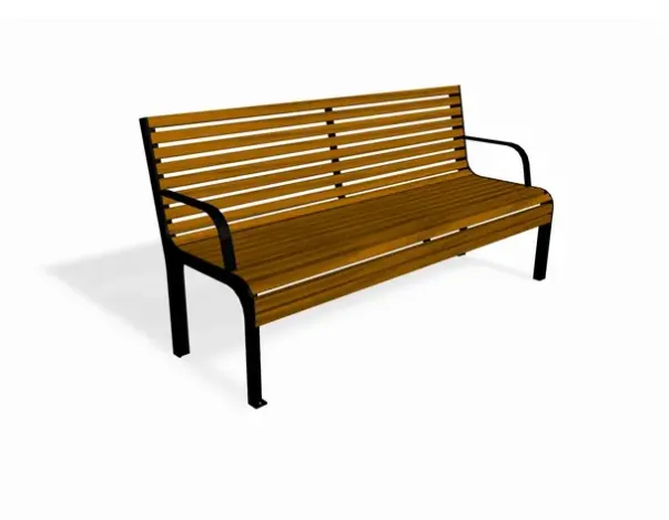 Nonstop Talking benk med armlene