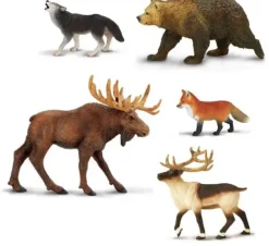 Nordiske dyr liten mix