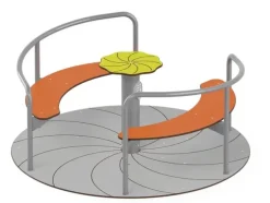 Novo karusell med sittepanel