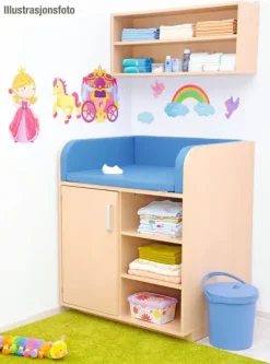 Oda stellemadrass medium blå