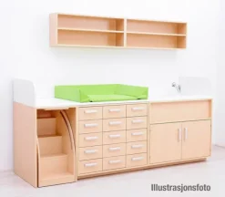 Oda stellepute grønn