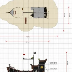 Olympia, ekstra stort piratskip