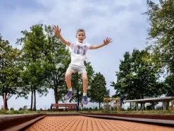 Orta trampoline SBR kant sort