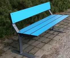 Park Finno laminat benk med rygg