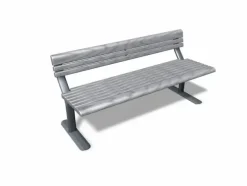 Park Place benk med rygg